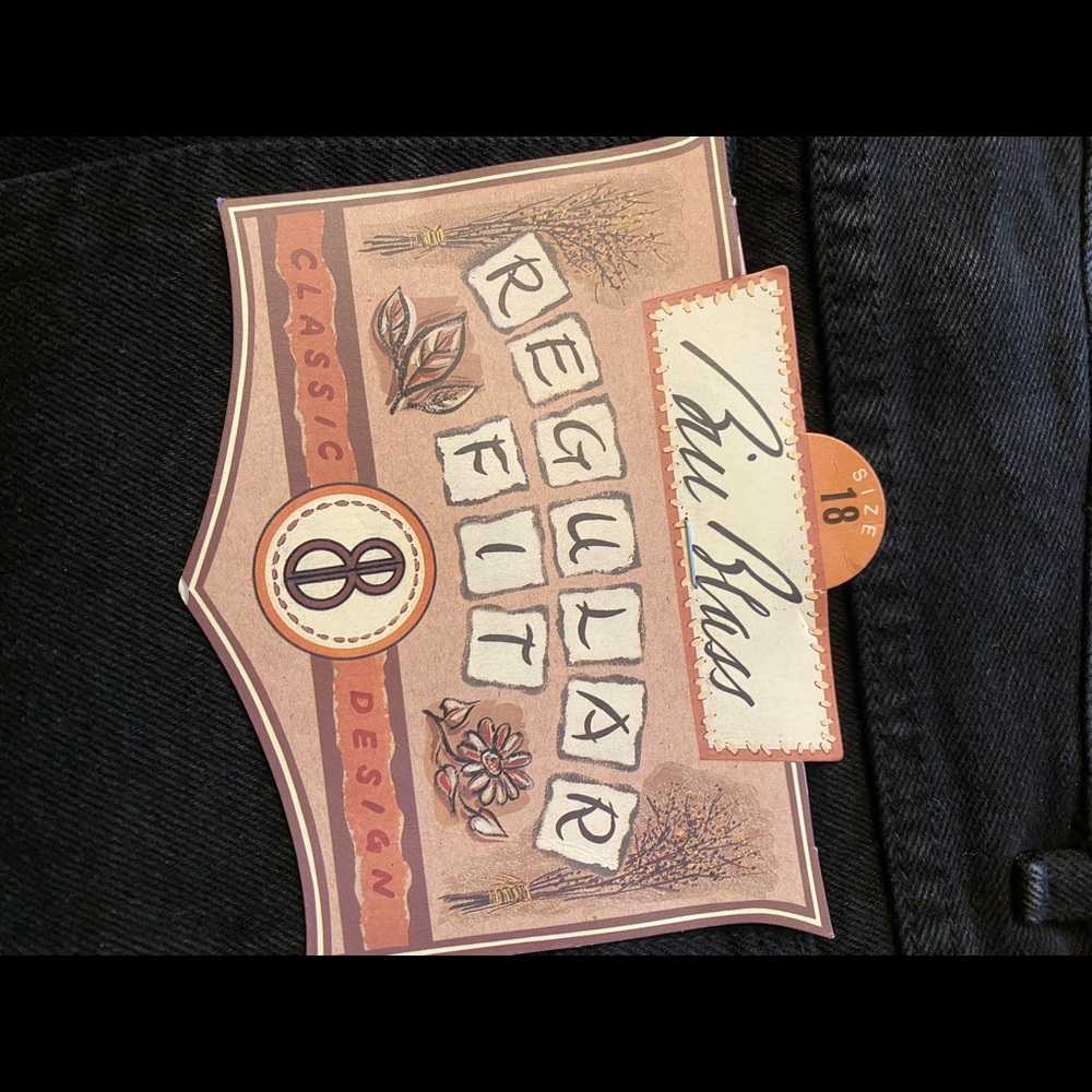 Bill Blass black Women’s jeans size 18